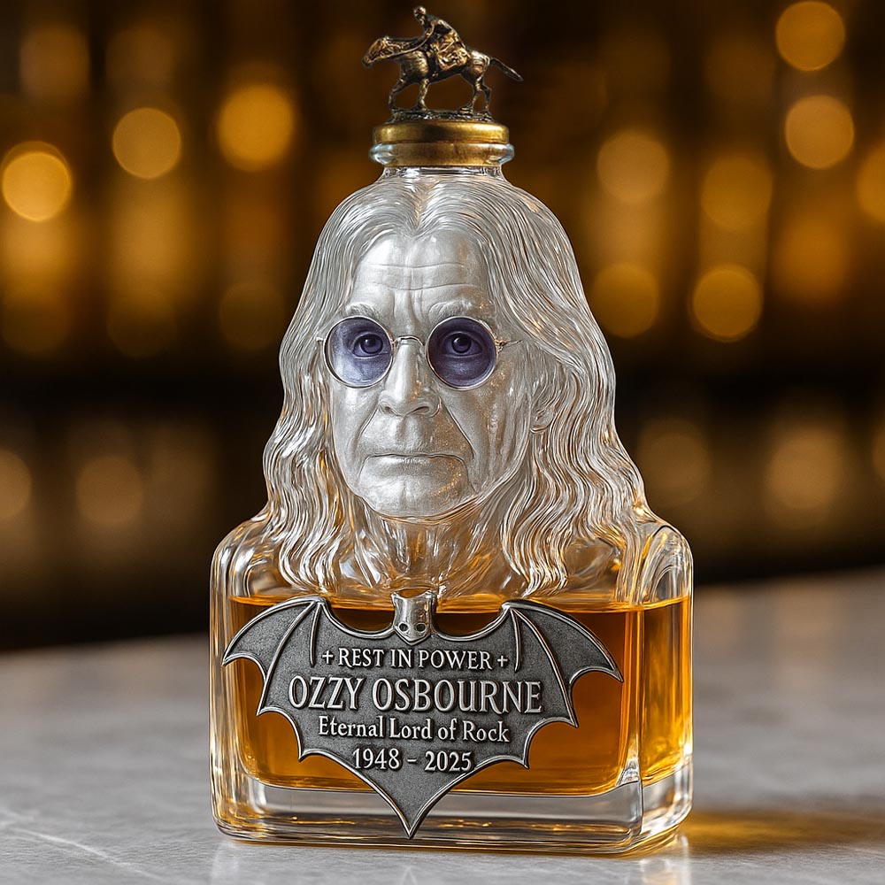 Eternitized in Glass — Whiskey Pohár Ozzy Osbourne Tiszteletére