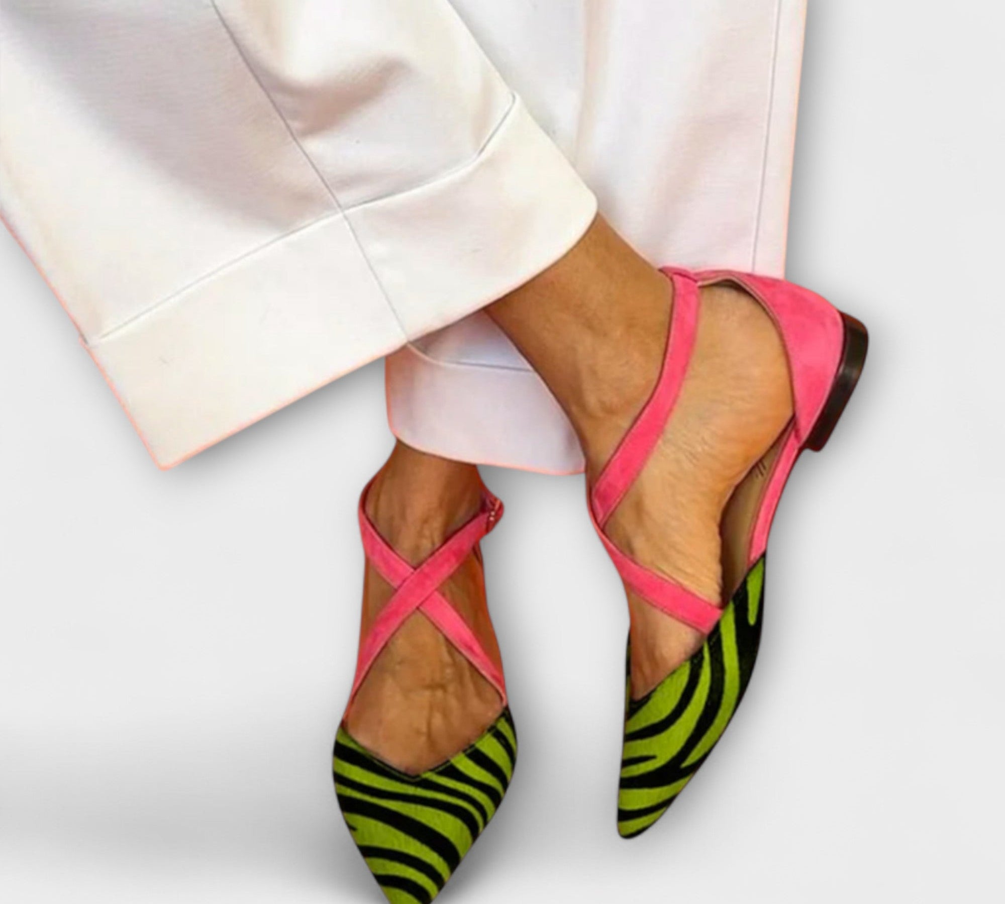 Zebra Mintás Balerina