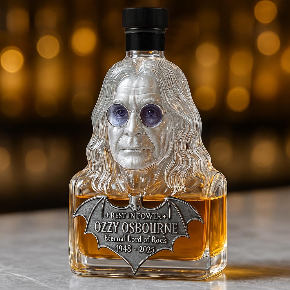 Eternitized in Glass — Whiskey Pohár Ozzy Osbourne Tiszteletére