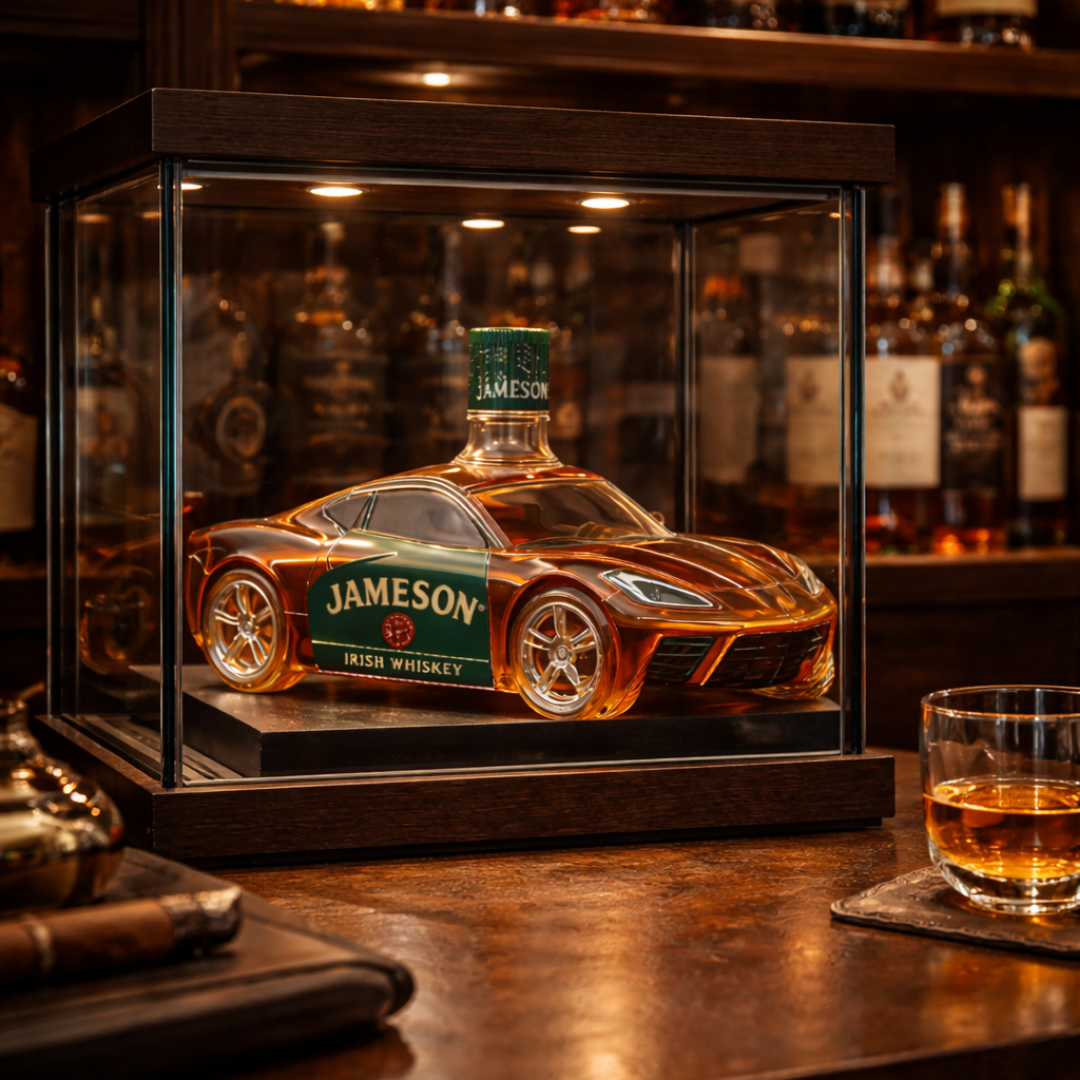 Whiskey Üveg - Corvette Kiadás