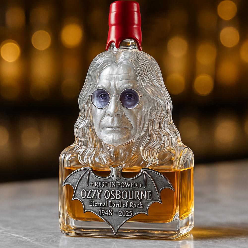 Eternitized in Glass — Whiskey Pohár Ozzy Osbourne Tiszteletére