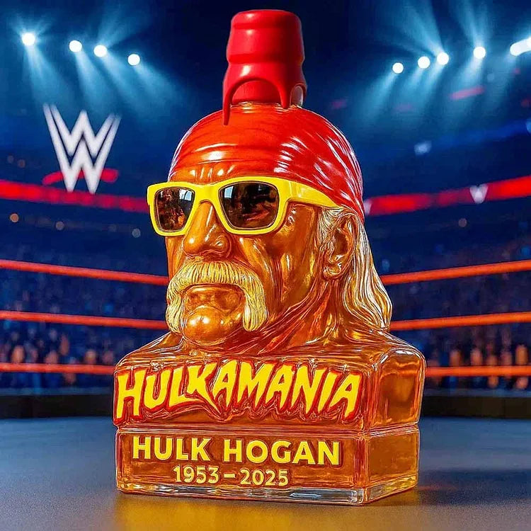 1953 Limitált Kiadású Gyűjthető Hulk Hogan Whiskey Üveg