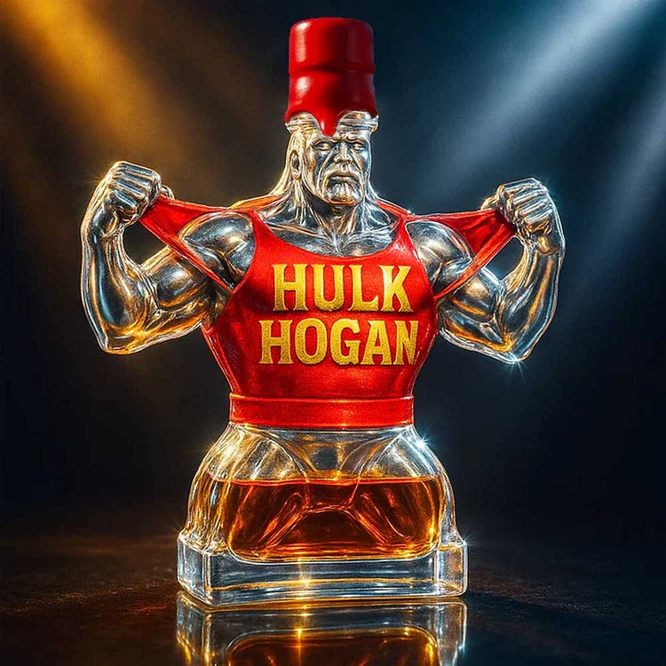 1953-2025 HULK HOGAN Emlékezeti Whisky Üveg