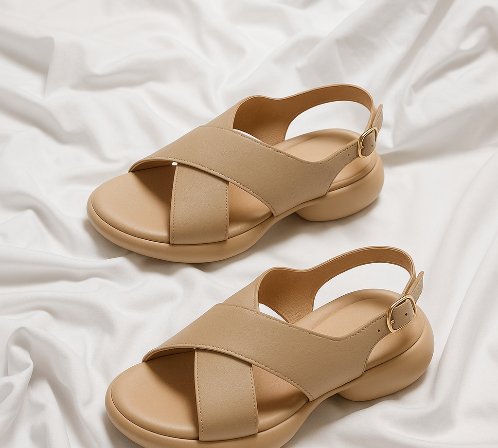 Emery Soft Crossband Slides
