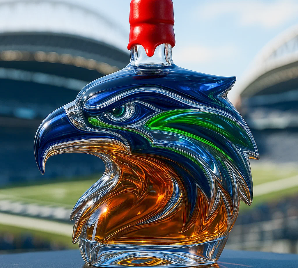 Sea Hawk limitált kiadású whiskysüveg