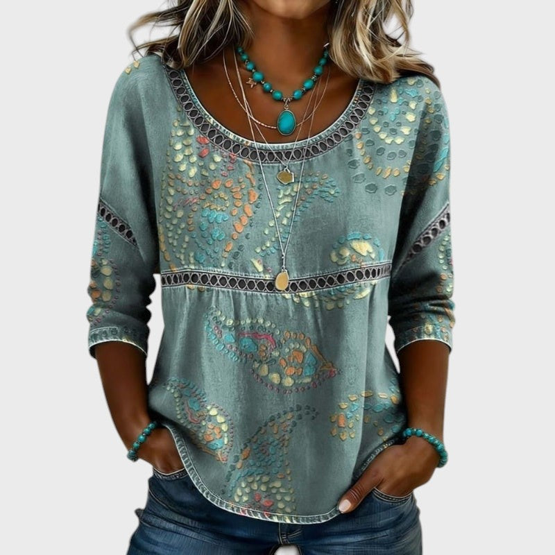 Viktorie - Vintage Casual Blúz
