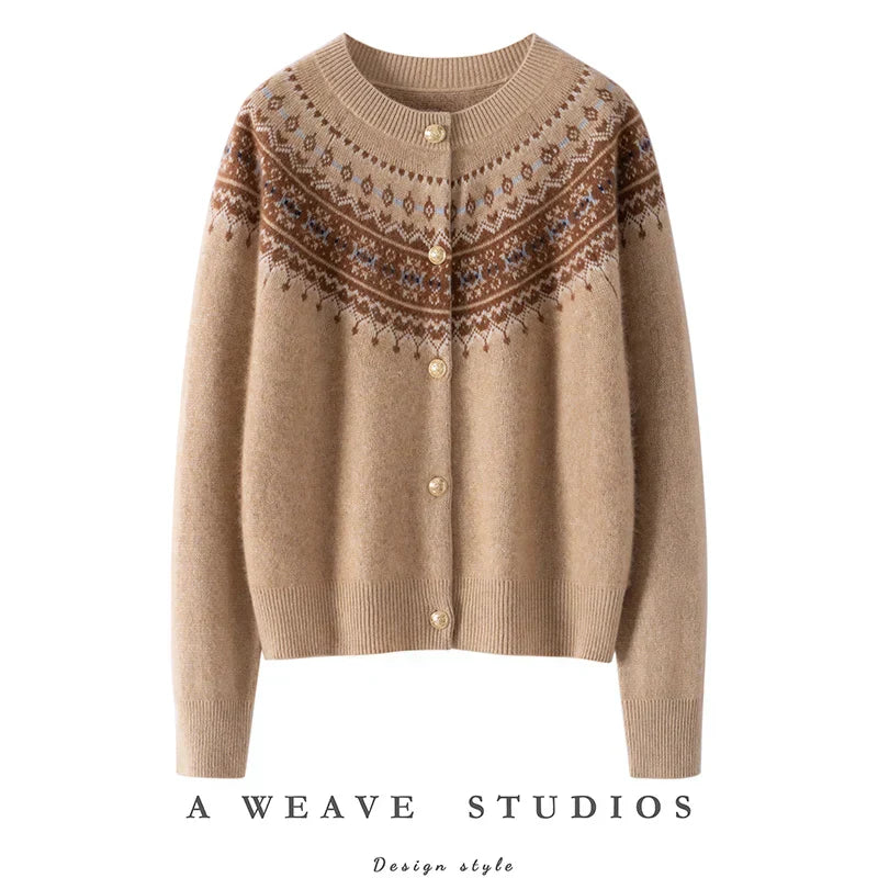 Faircrest Cashmere Kardigán