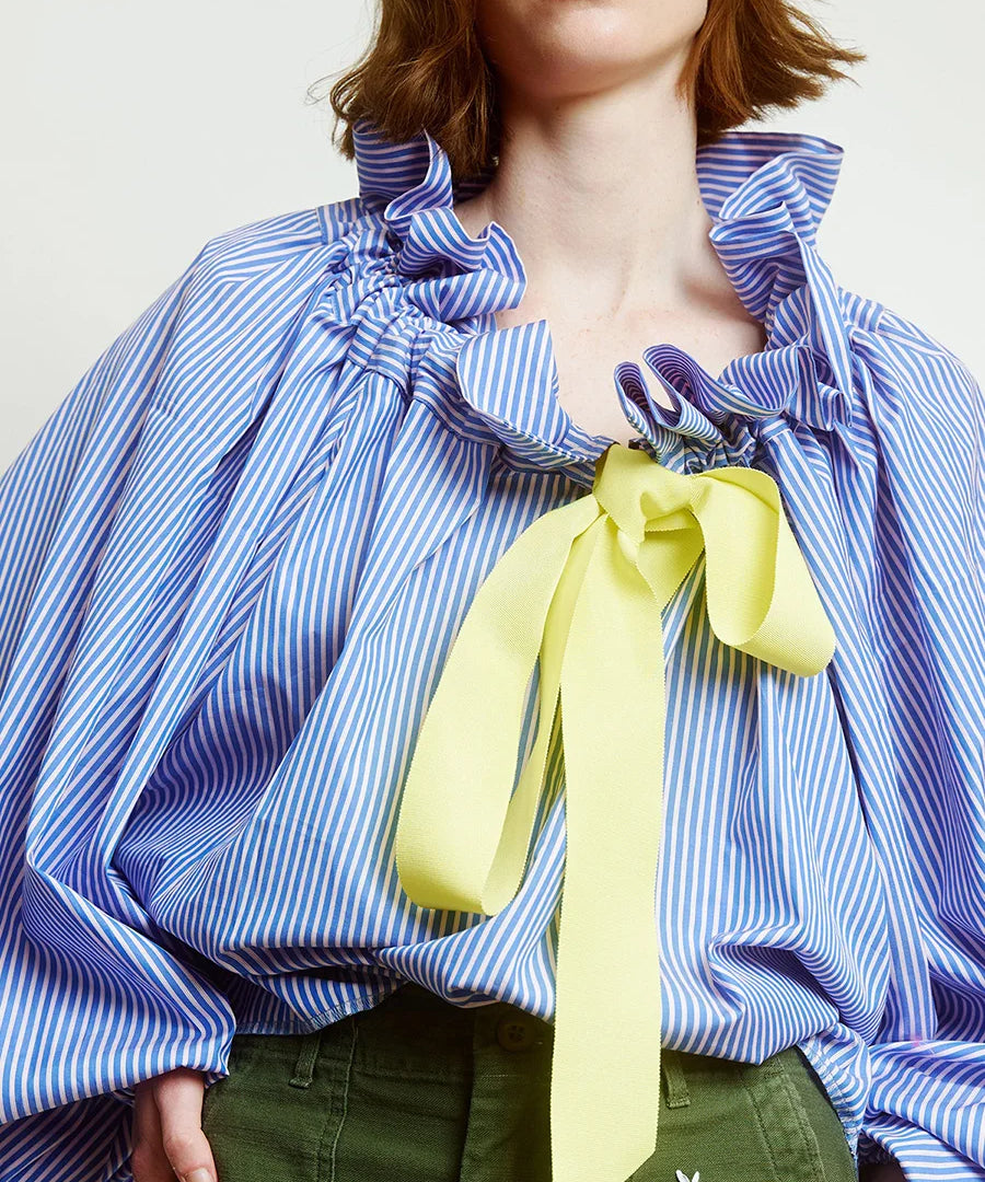 Bellarine Puffed Cotton Blouse