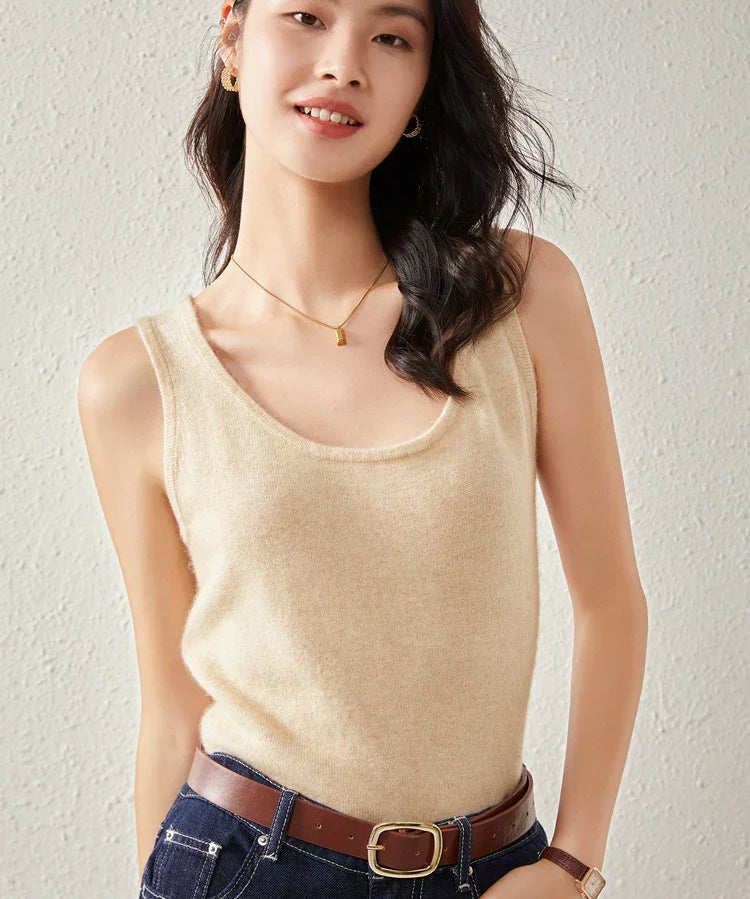 Ivanna Quinn Cashmere V-nyakú