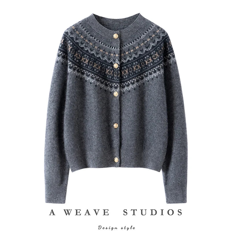 Faircrest Cashmere Kardigán