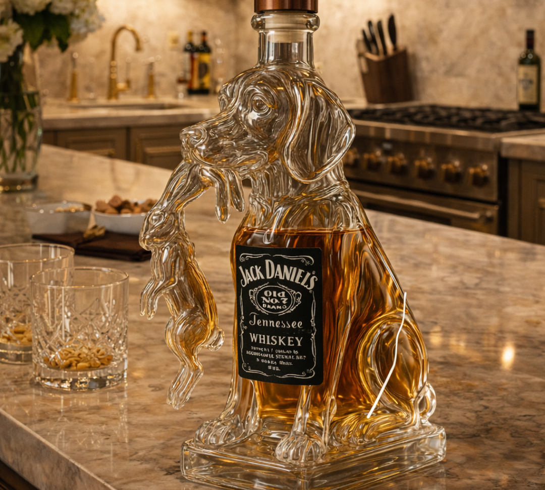 Whiskey üveg - Kutyák kiadása