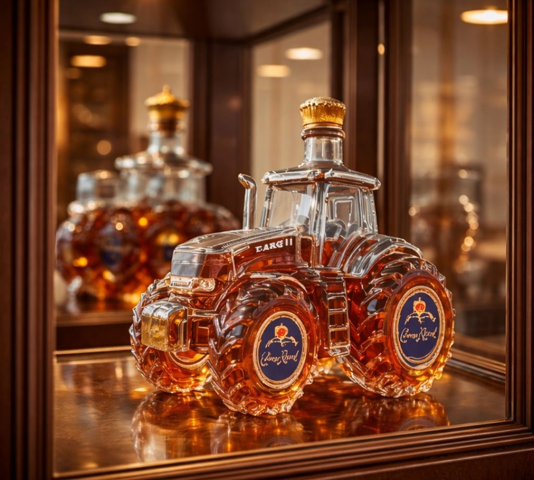 Whisky palack - Különleges kiadás Traktor