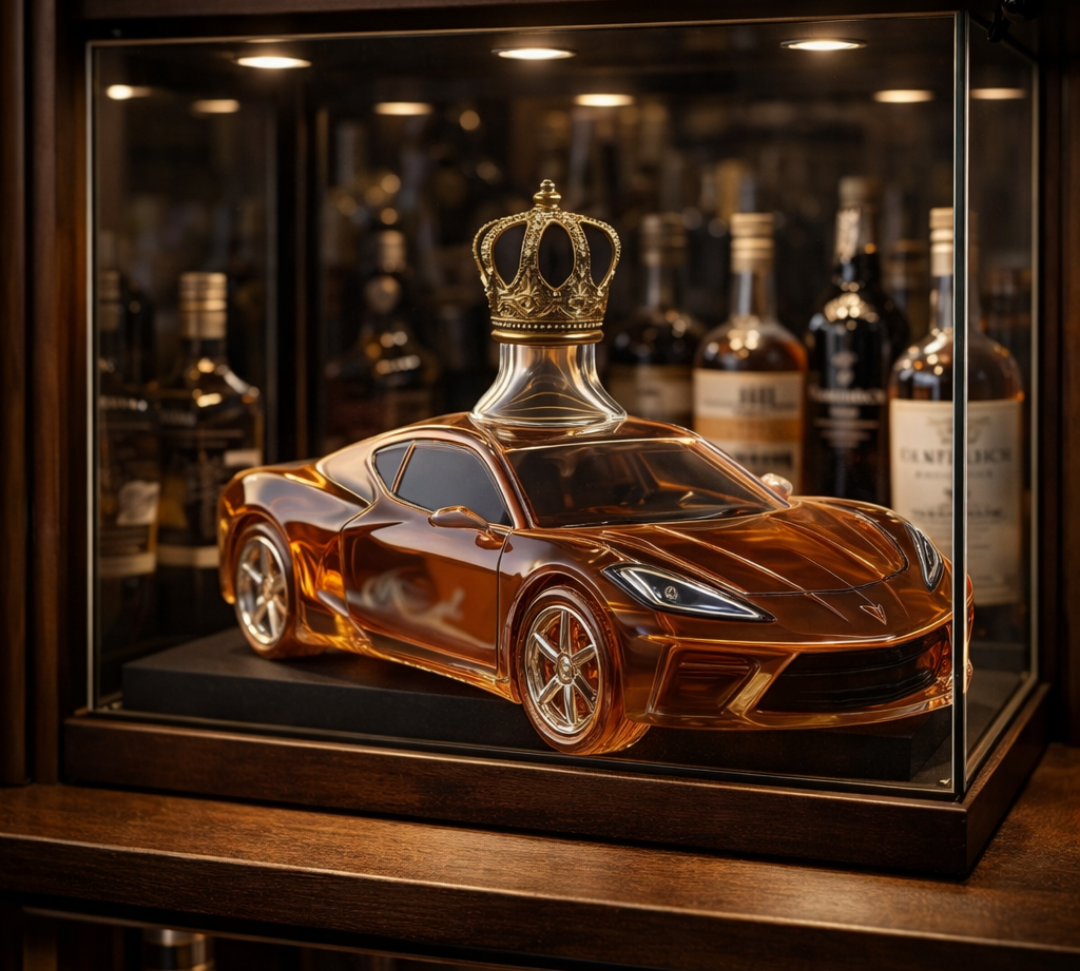 Whisky palack - Corvette kiadás