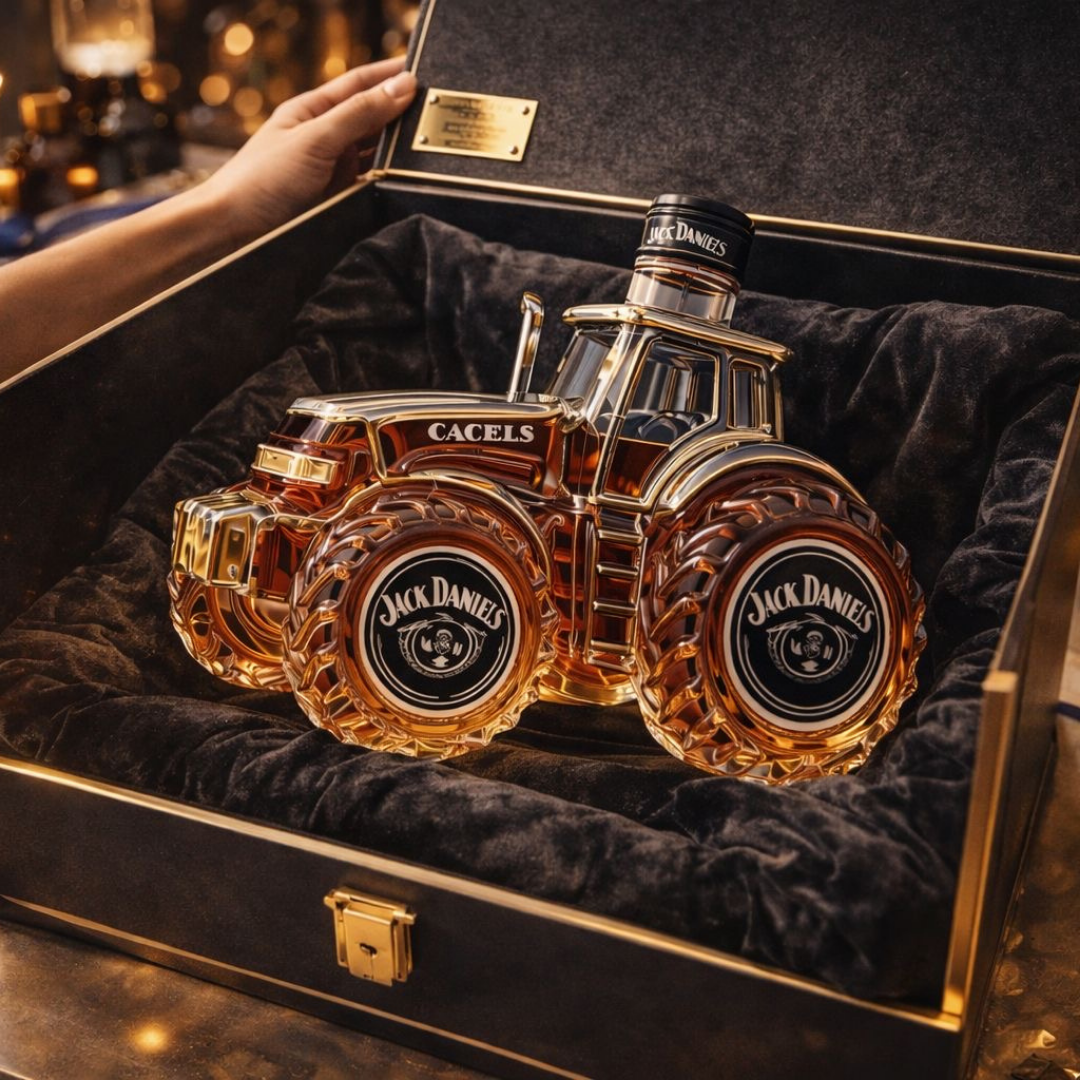 Whiskey Üveg - Különleges Kiadás Traktor
