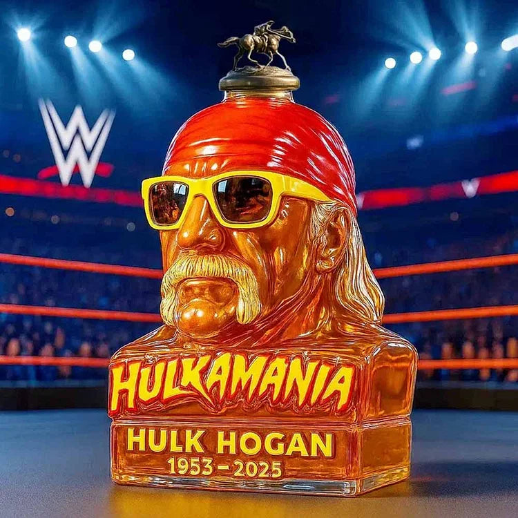 1953 Limitált Kiadású Gyűjthető Hulk Hogan Whiskey Üveg