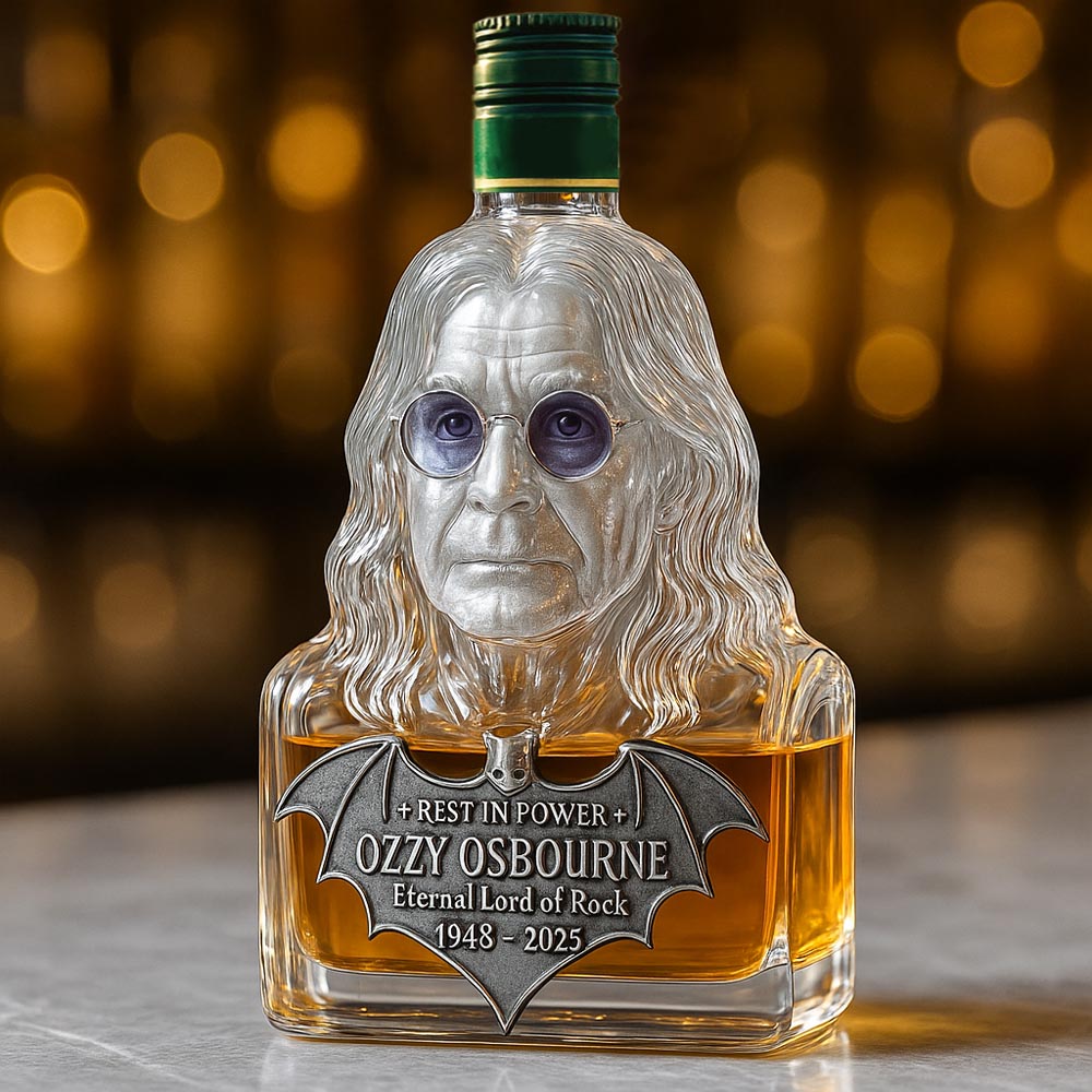 Eternitized in Glass — Whiskey Pohár Ozzy Osbourne Tiszteletére