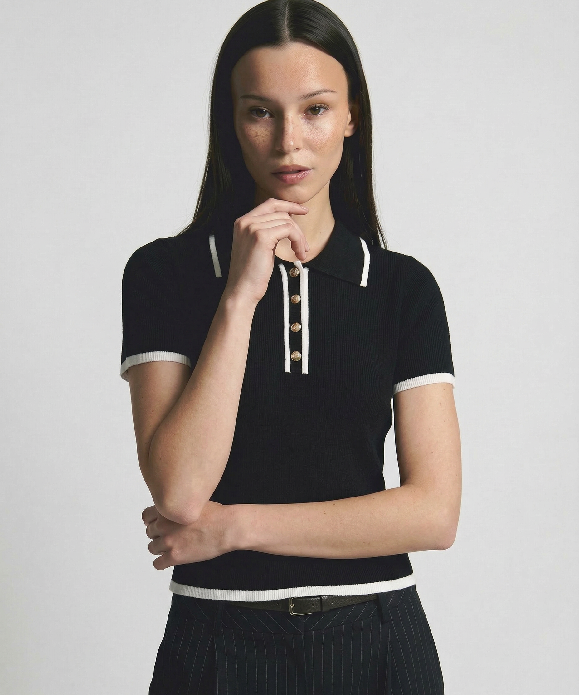 Pamut Linea Contour Polo Póló