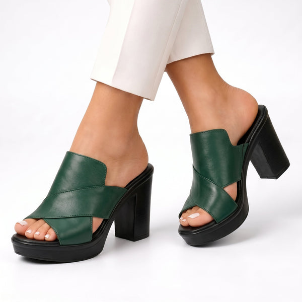 Zsófia - Magas sarkú platform szandál