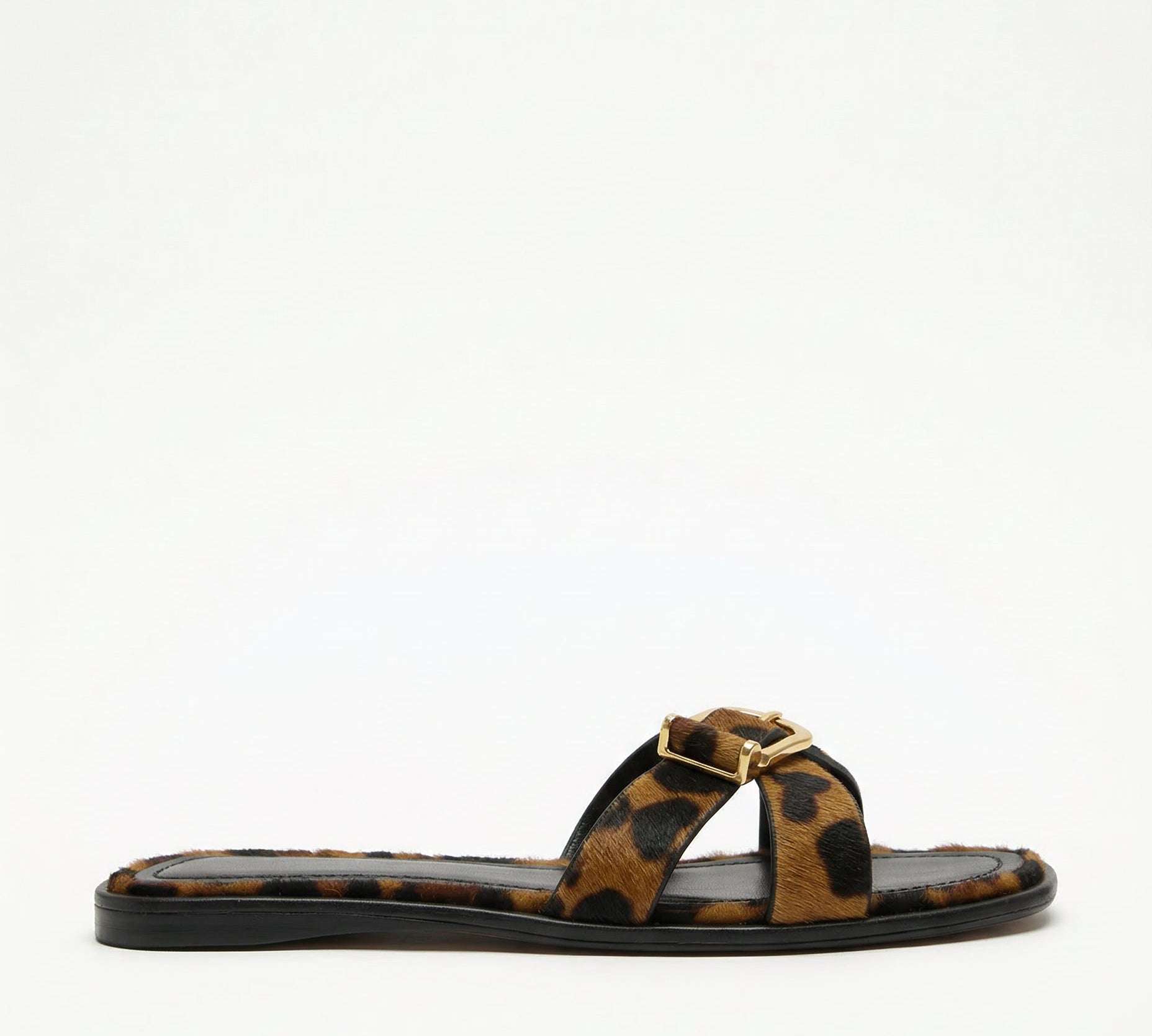 Calvi Olasz Bőr Kivágott Slip-On Szandál