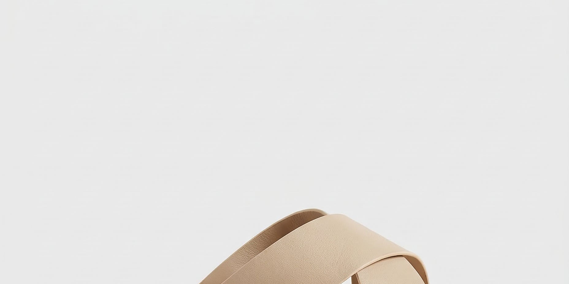 Sorella Woven Leather Platform Sandals