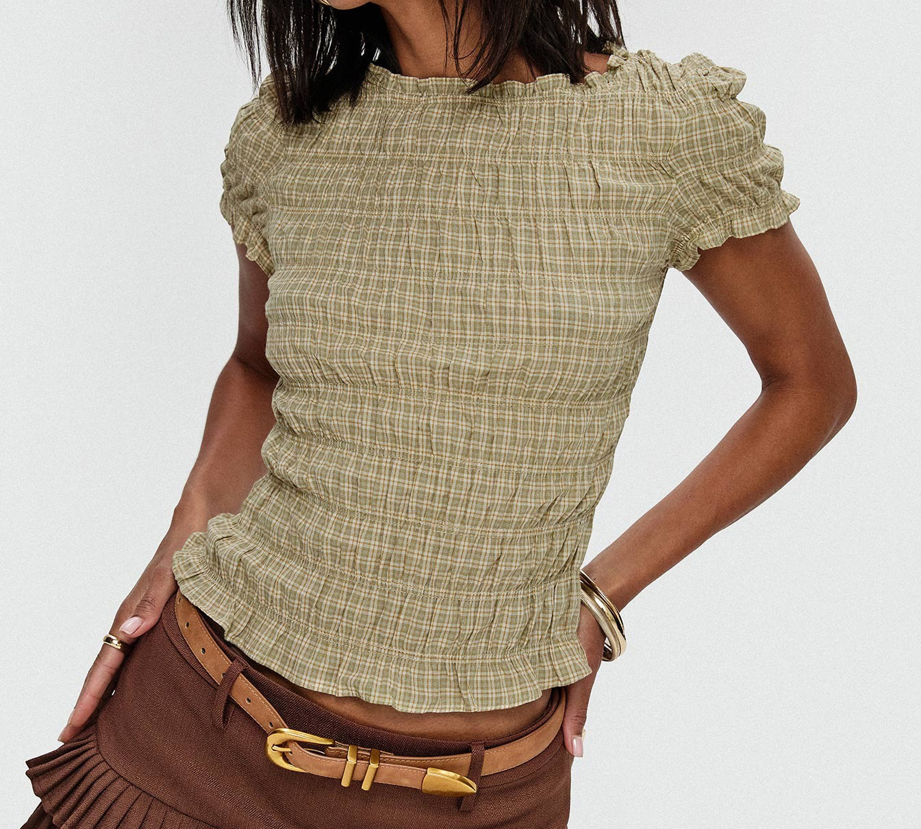 Chloe Cilvaney Ruffle Top