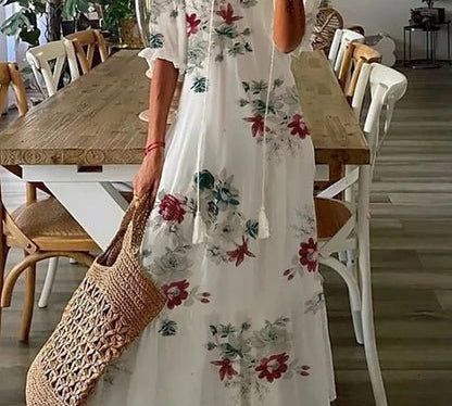 Luna | Boho stílusú midi ruha